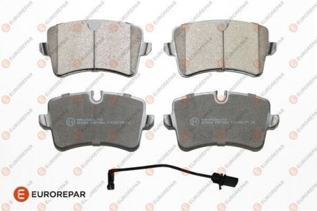 Колодки гальмівні (задні) Audi A4/A5/A6/A7 10- (+датчик) EUROREPAR 1639377780