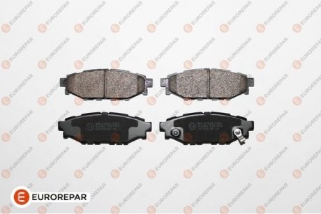 Колодки гальмівні (задні) Subaru Forester/Impreza 08-/Legacy 03-14/Outback 03-/Toyota GT 12- EUROREPAR 1639380080