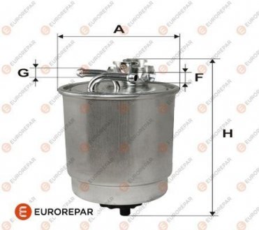 ФИЛЬТР топливный дизельный EUROREPAR E148105