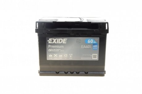 Стартерная аккумуляторная батарея EXIDE EA601