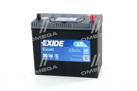 Стартерная аккумуляторная батарея EXIDE EB456