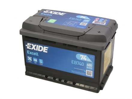 Акумулятор EXIDE EB740 (фото 1)