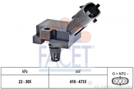 Датчик абсолютного тиску FACET 10.3186