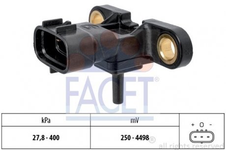 Датчик тиску наддуву Auris/Avensis/Corolla/ Land Cruiser/RAV4 1.4-4.5 01- FACET 10.3214