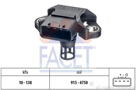 Датчик абсолютного тиску - MAP Sensor FACET 103320
