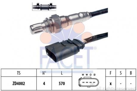 Лямбда-зонд FACET 107600 (фото 1)