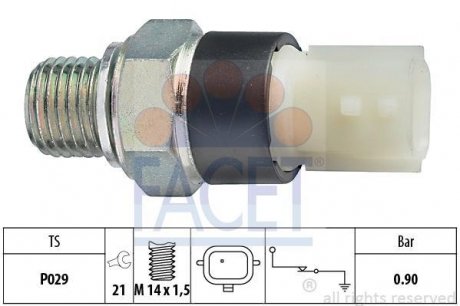 Датчик тиску мастила FACET 70179