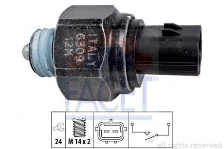 Вимикач фар заднього ходу FACET 7.6309