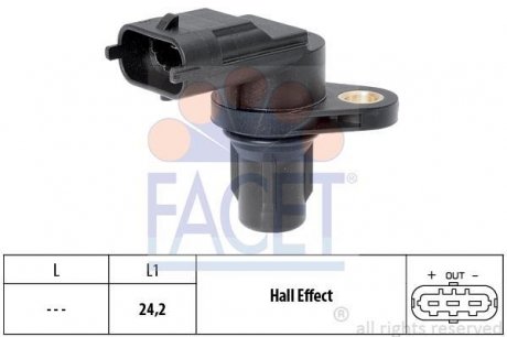 Датчик положення розподільчого валу FACET 90556 (фото 1)