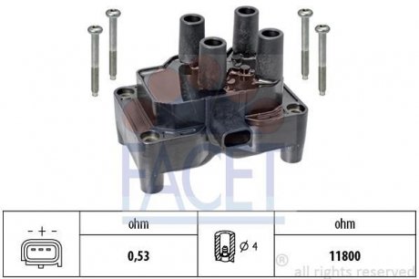 Котушка запалення FACET 96381