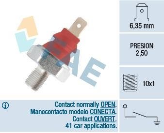 Датчик давления смазки FAE 12950