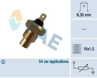 Датчик температури рідини охолодження FAE 31050