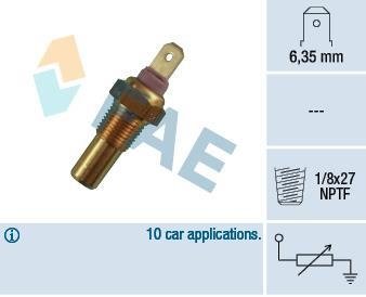 Датчик температуры жидкости охлаждения FAE 31270