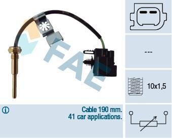 Датчик, температура охлаждающей жидкости FAE 32427 (фото 1)