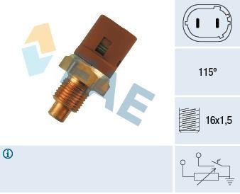 Датчик температуры жидкости охлаждения FAE 34290