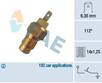 Датчик температуры жидкости охлаждения FAE 35180