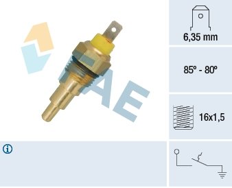 Термовікач вентилятора FAE 37630