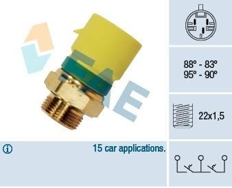 Термовікач вентилятора FAE 38210