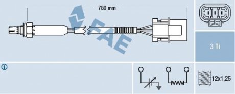 Лямбда-зонд FAE 77181