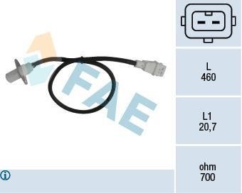 Датчик частоти обертання, керування двигуном FAE 79002