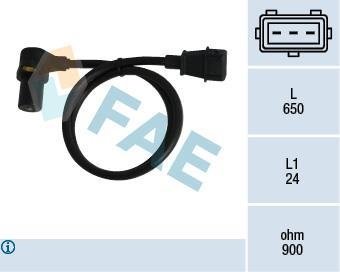 Датчик коленчатого вала. Датчик частоты вращения. FAE 79057