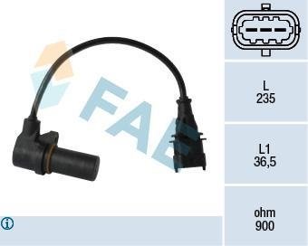 Датчик колінчастого вала FAE 79068