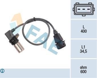 Датчик частоти обертання, керування двигуном FAE 79072