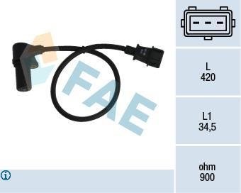 Датчик частоти обертання, керування двигуном FAE 79073