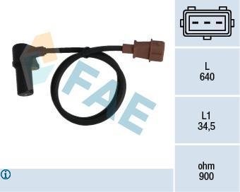 Датчик частоти обертання, керування двигуном FAE 79076