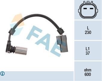 Датчик частоти обертання, керування двигуном FAE 79085