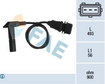 Датчик оборотов коленвала FAE 79208