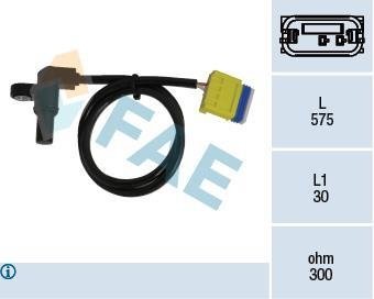 Датчик частоти обертання, автоматична коробка передач FAE 79223