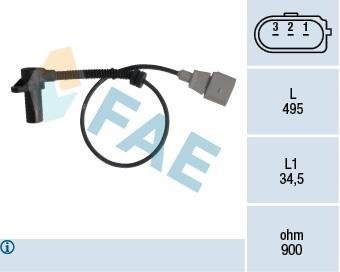 Датчик колінчастого вала FAE 79311