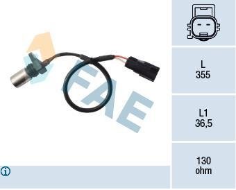 Датчик оборотов коленвала FAE 79410