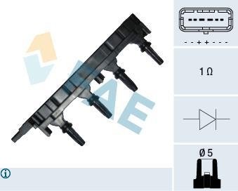 Катушка воспаления FAE 80277