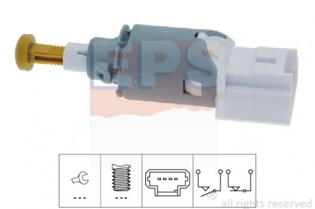 ДАТЧИК STOP RENAULT MASTER 10> 4-PIN FAST FT81038