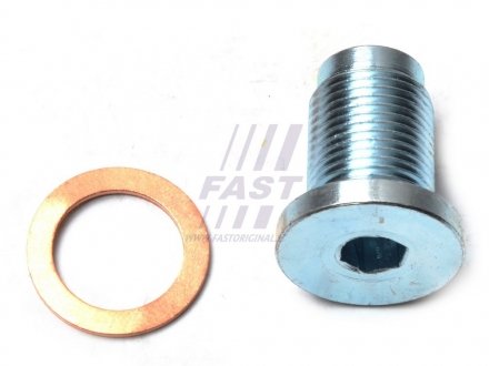 Пробка масляного поддона + прокладка M18x1.5 Fiat Doblo 1.9D-1.9JTD FAST FT94714 (фото 1)