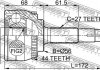 Шрус зовнішній 32X56X27 (NISSAN PRIMERA P11 1996-2001) FEBEST 0210057A44 (фото 3)