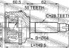 Шрус зовнішній 32X64X28 (HONDA ACCORD CF3/CF4/CF5/CL1/CL3 1998-2002) FEBEST 0310CGA50 (фото 3)