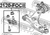 Кульова опора ПЕРЕДНЕГО НИЖНЕГО РЫЧАГА (FORD FOCUS II 2004-2008) FEBEST 2120FOCII (фото 3)