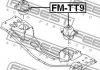 Подушка двигуна (FORD TRANSIT TT9 2006-) FEBEST FMTT9 (фото 3)