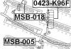 Подушка стабілізатора FEBEST MSB018 (фото 3)