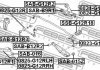 Втулка заднього стабілізатора D18 (SUBARU IMPREZA G12 2007-2011) FEBEST SSBG12R18 (фото 3)