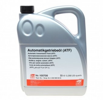 Рідина для гідравлічних передач ATF 5L FEBI BILSTEIN 100708