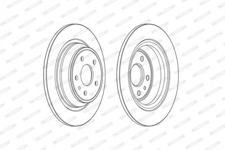 Гальмівний диск FERODO DDF2338C