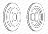 Тормозной диск FERODO DDF479C (фото 2)