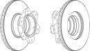 Гальмівний диск FERODO FCR209A