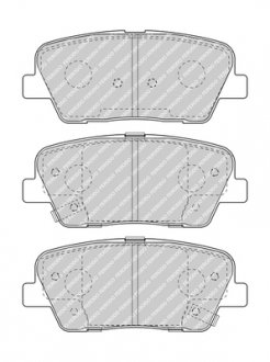 Тормозные колодки, к-кт. FERODO FDB4391