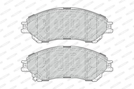 Тормозные колодки, дисковые. FERODO FDB4884 (фото 1)