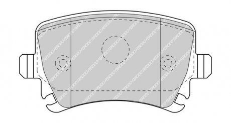 Гальмівні колодки, дискові FERODO FDB5107